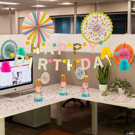 printable happy birthday desk decorations