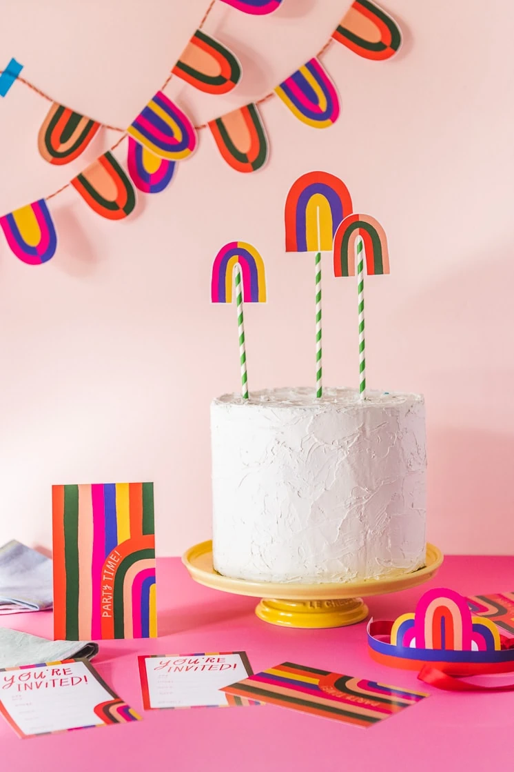 printable happy birthday desk decorations