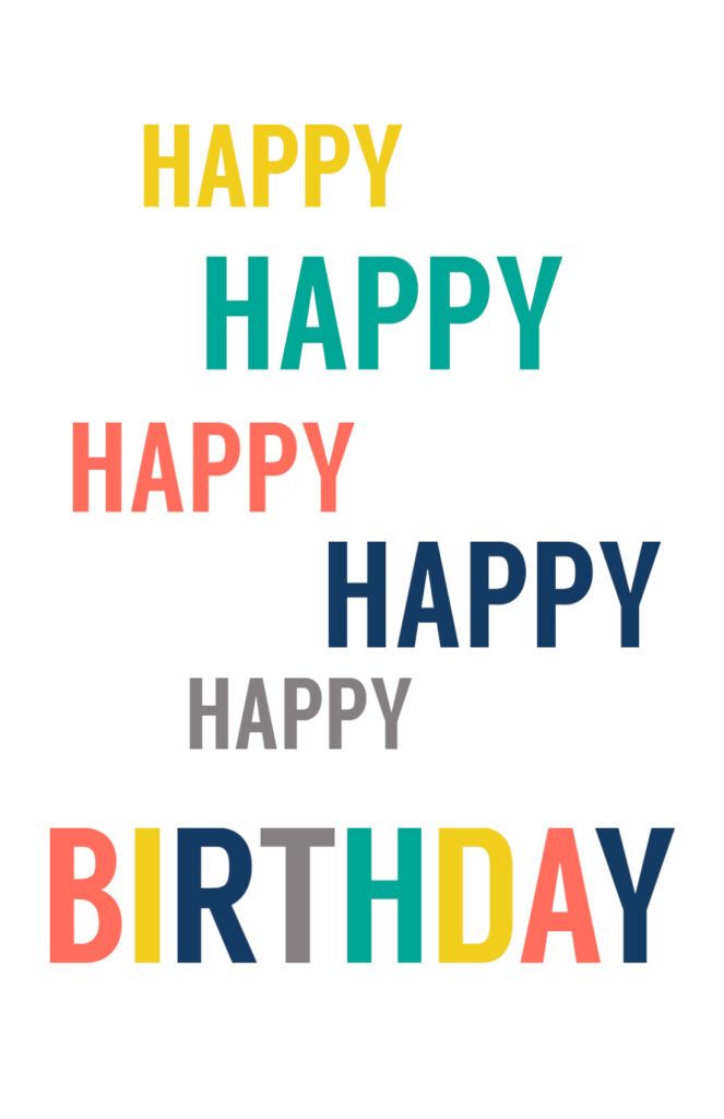 printable happy birthday free