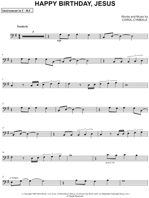 printable happy birthday jesus lyrics