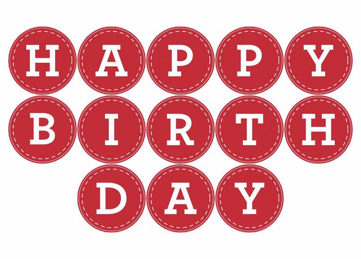 printable happy birthday letters