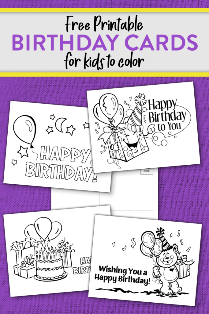 Free Birthday Cards | Childrens Worship Bulletins Blog