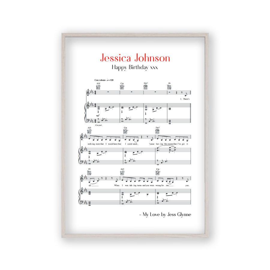 printable happy birthday music