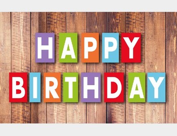 printable happy birthday sign free