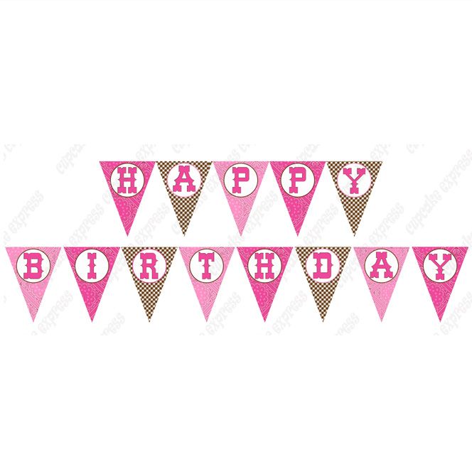 Happy Birthday Banner - 10 Free PDF Printables | Printablee