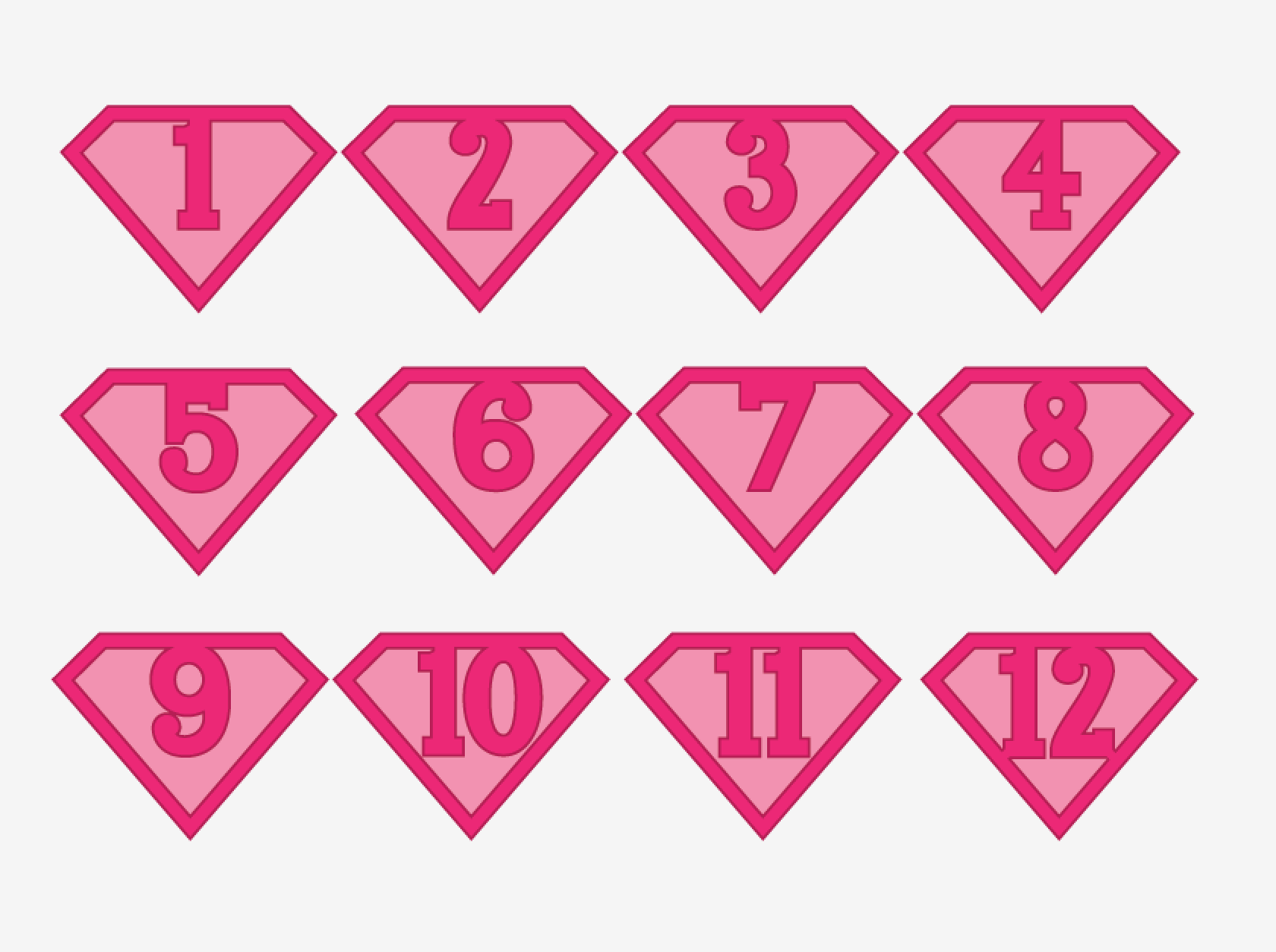 printable happy birthday triangle banner