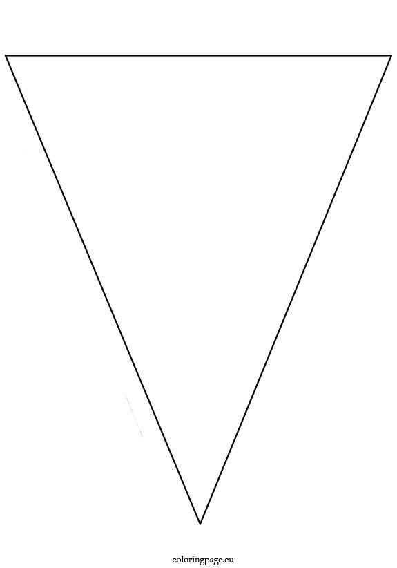printable happy birthday triangle banner