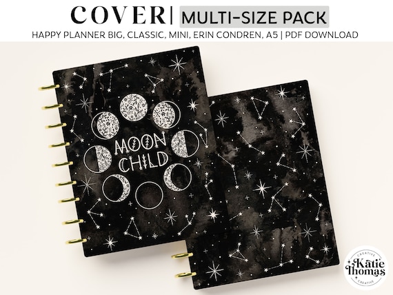Printable Planner Cover for Classic Happy Planner, Mini Happy ...