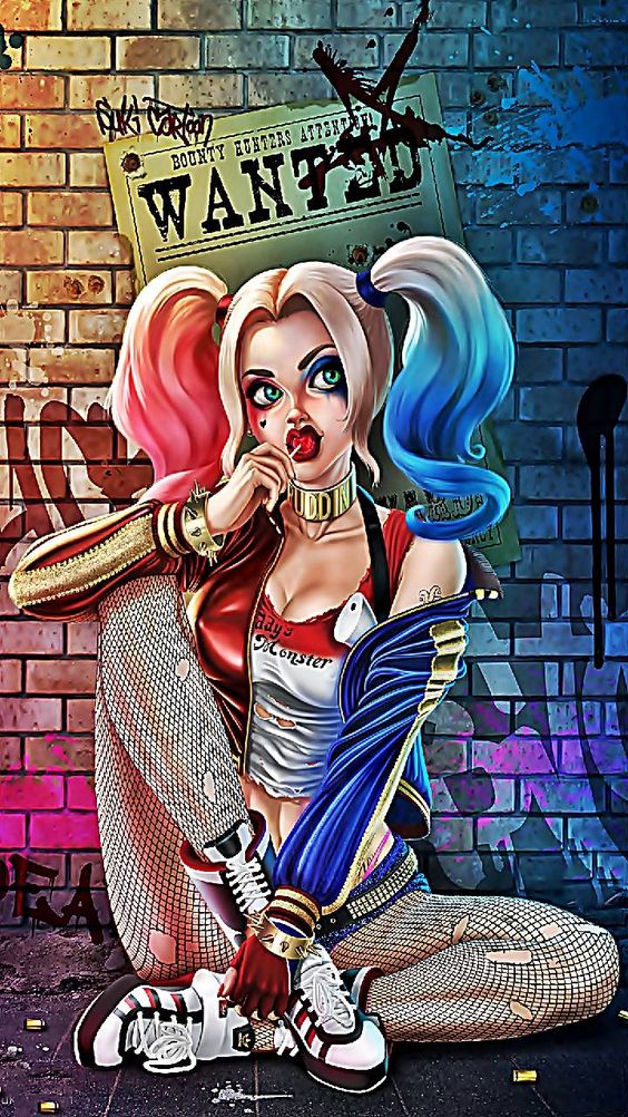 printable harley quinn pictures