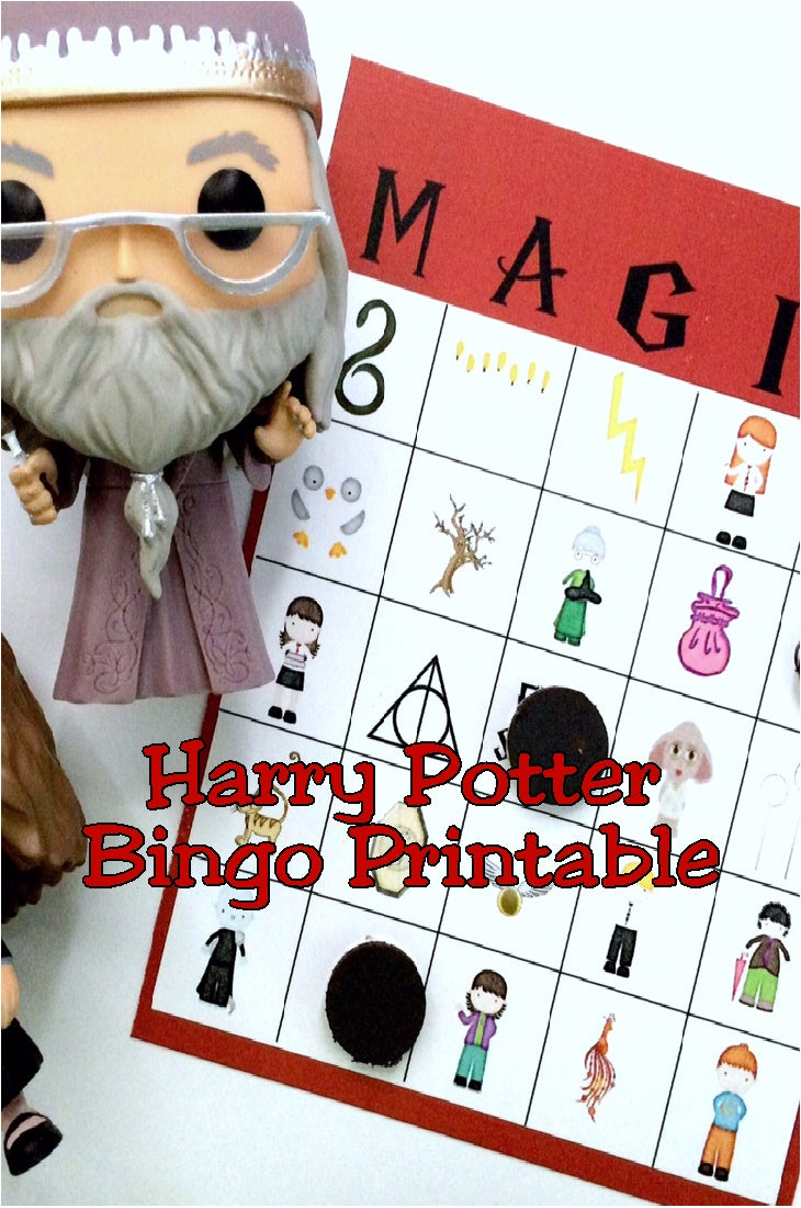 printable harry potter bingo cards