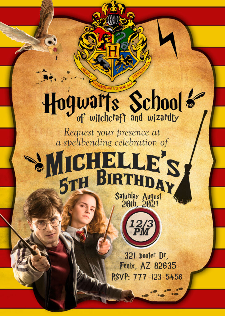 printable harry potter thank you cards