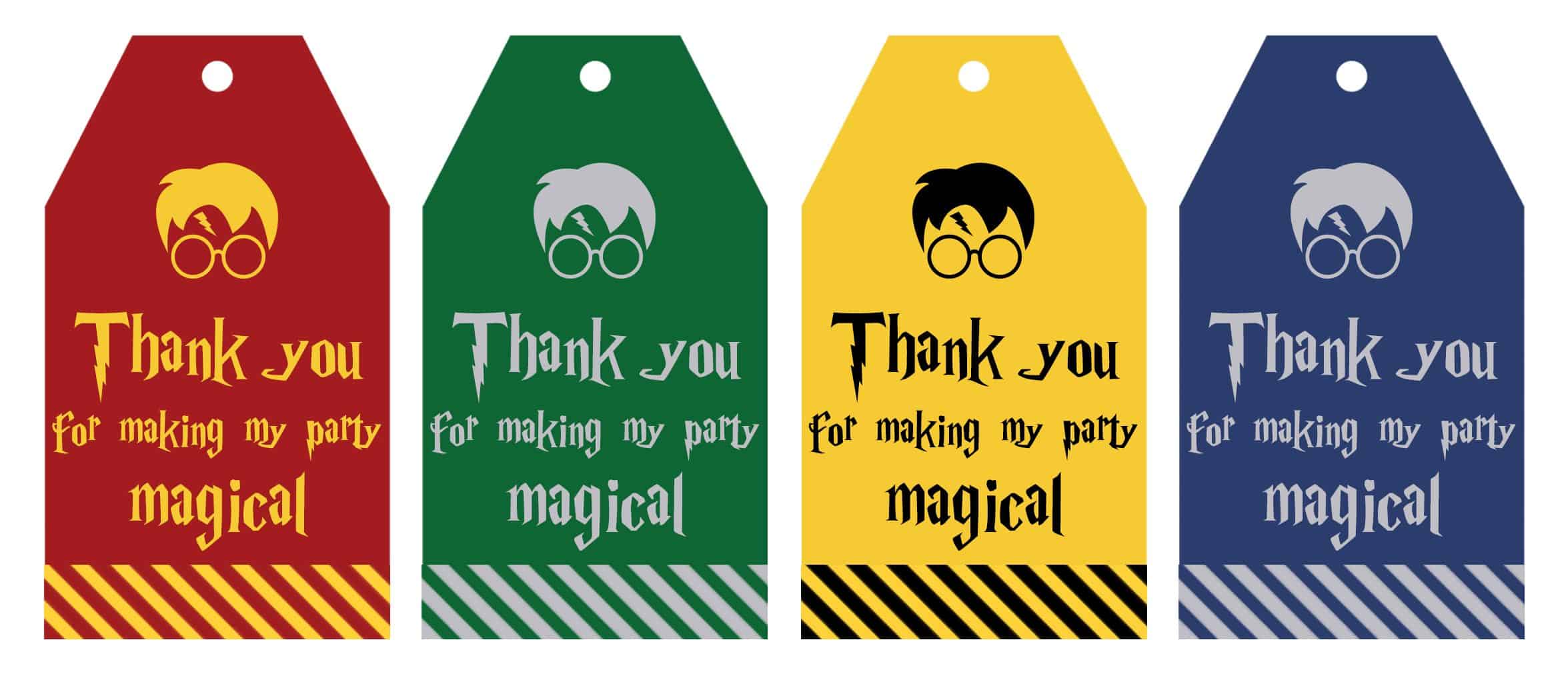 printable harry potter thank you cards