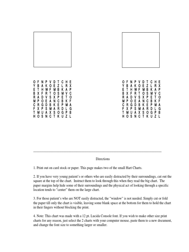 Hart Chart 14 PDF Worksheets Library