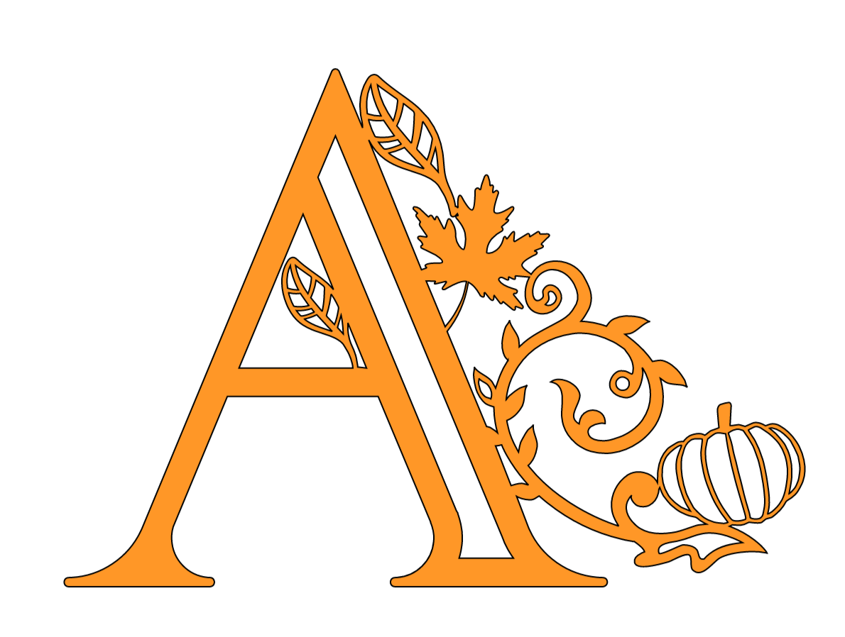 printable harvest letters