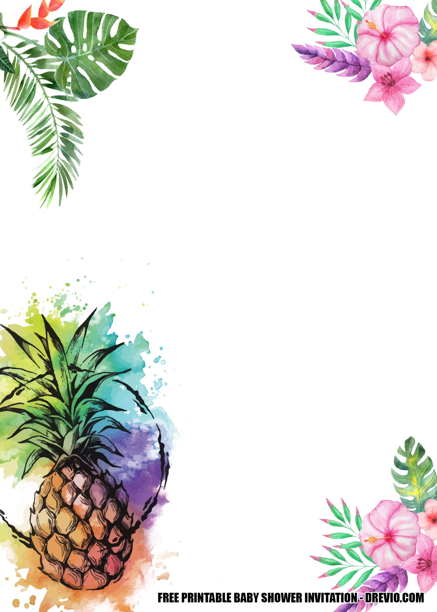 11-free-hawaiian-pineapple-invitation-templates-download-worksheets-library for Free Printable Luau Party Invitations Templates 11 FREE Hawaiian Pineapple Invitation Templates - Download ... - Worksheets Library for Free Printable Luau Party Invitations Templates