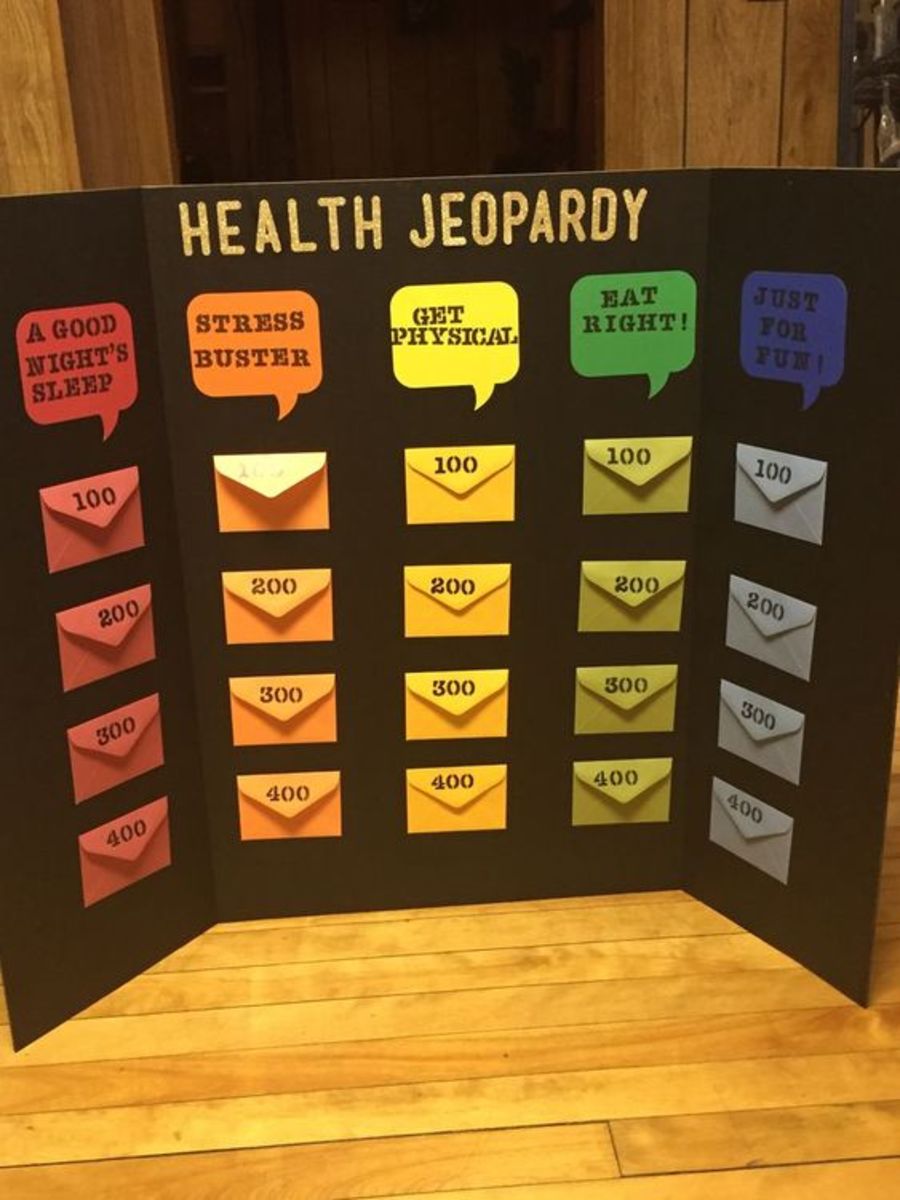 printable health board games