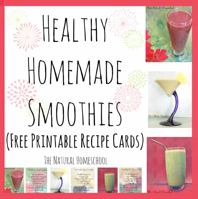 printable healthy juice recipes
