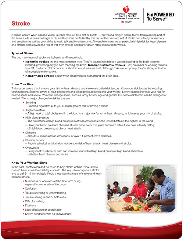 Printable Info Sheets | EmPOWERED to Serve