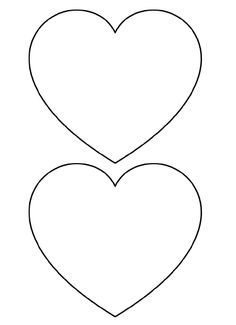 printable heart ornament
