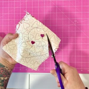 Valentine Heart Ornament Wreath