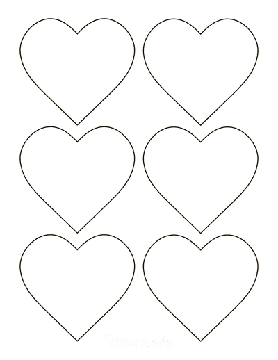 20 Free Printable Heart Templates, Patterns &amp; Stencils
