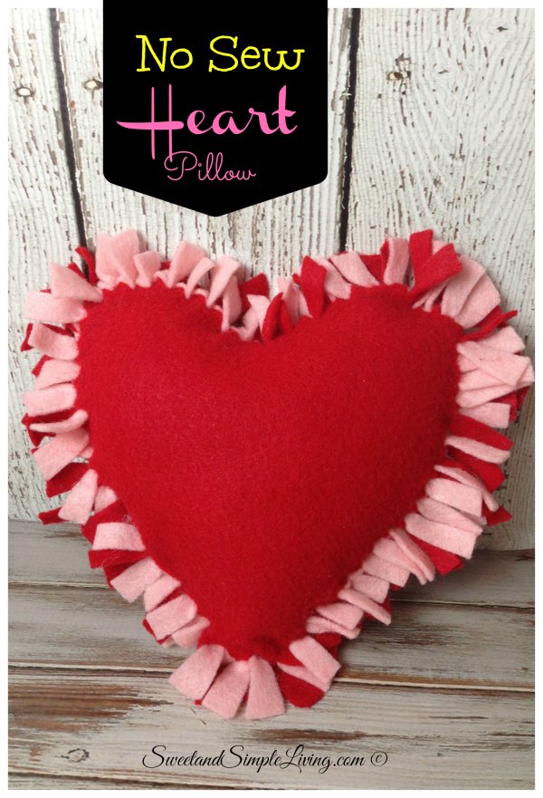 printable heart pillow pattern