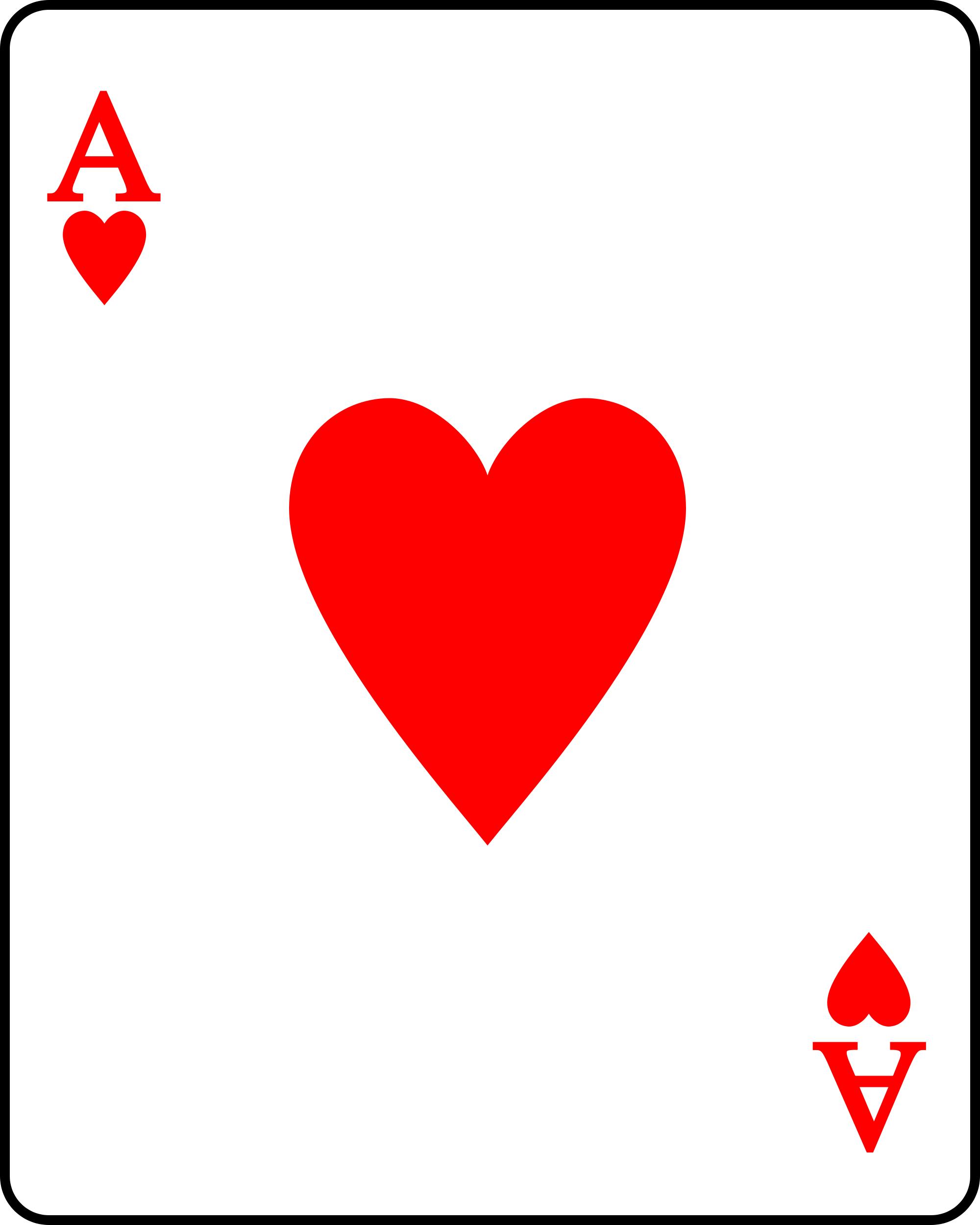 printable heart playing cards