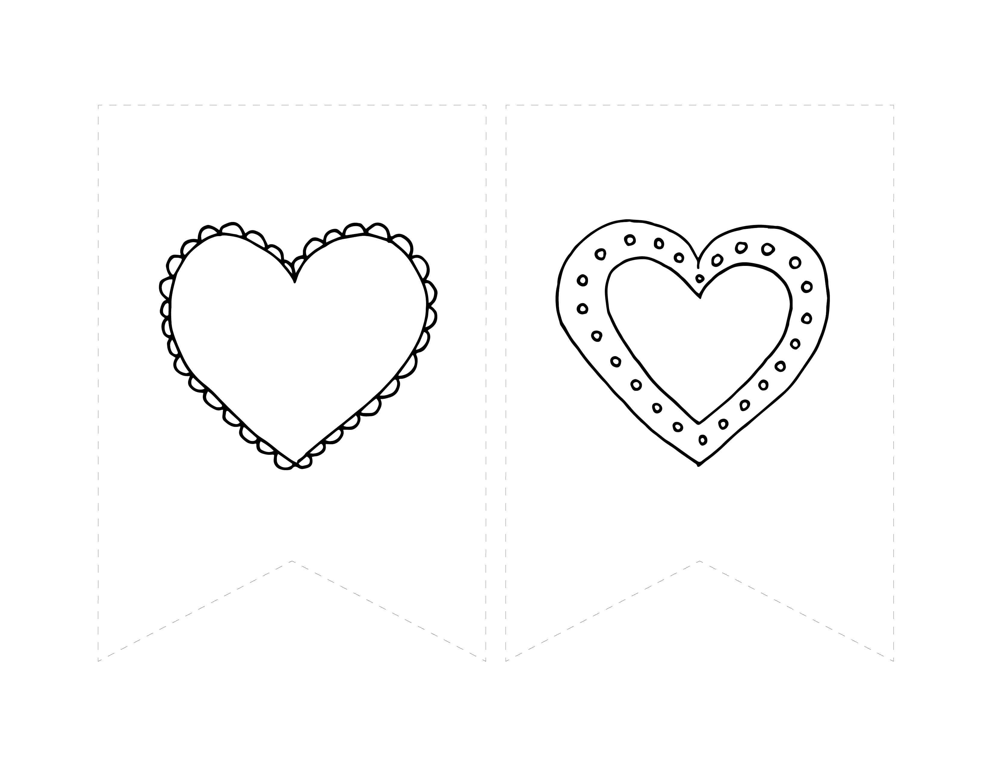 Free Printable Valentine Banner | How Does She
