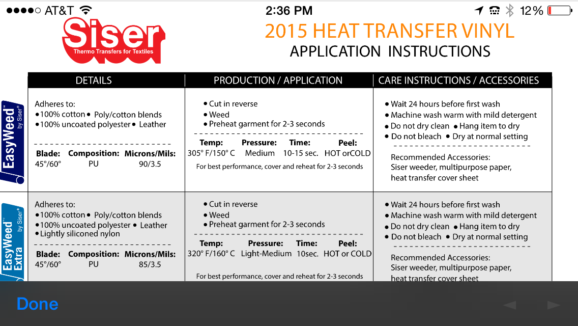 printable heat transfer vinyl directions