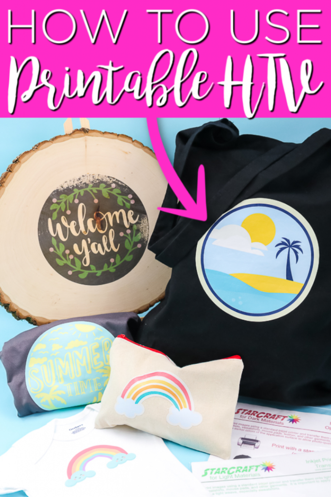 printable heat transfer vinyl on wood