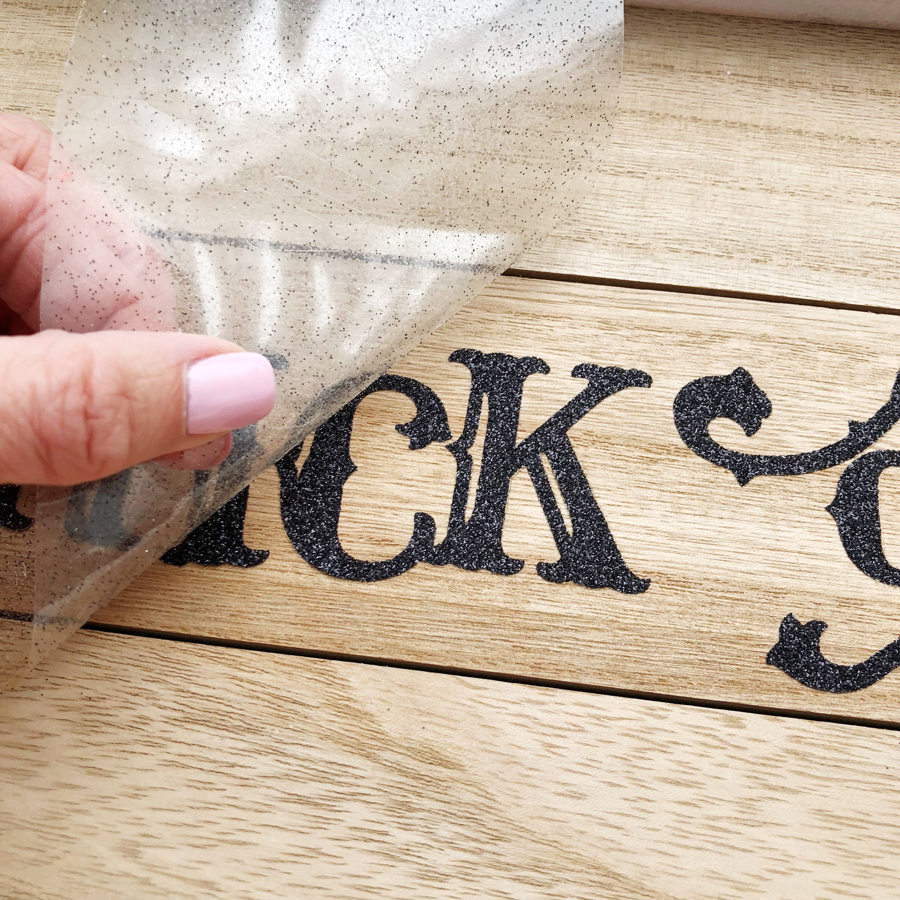 printable heat transfer vinyl on wood