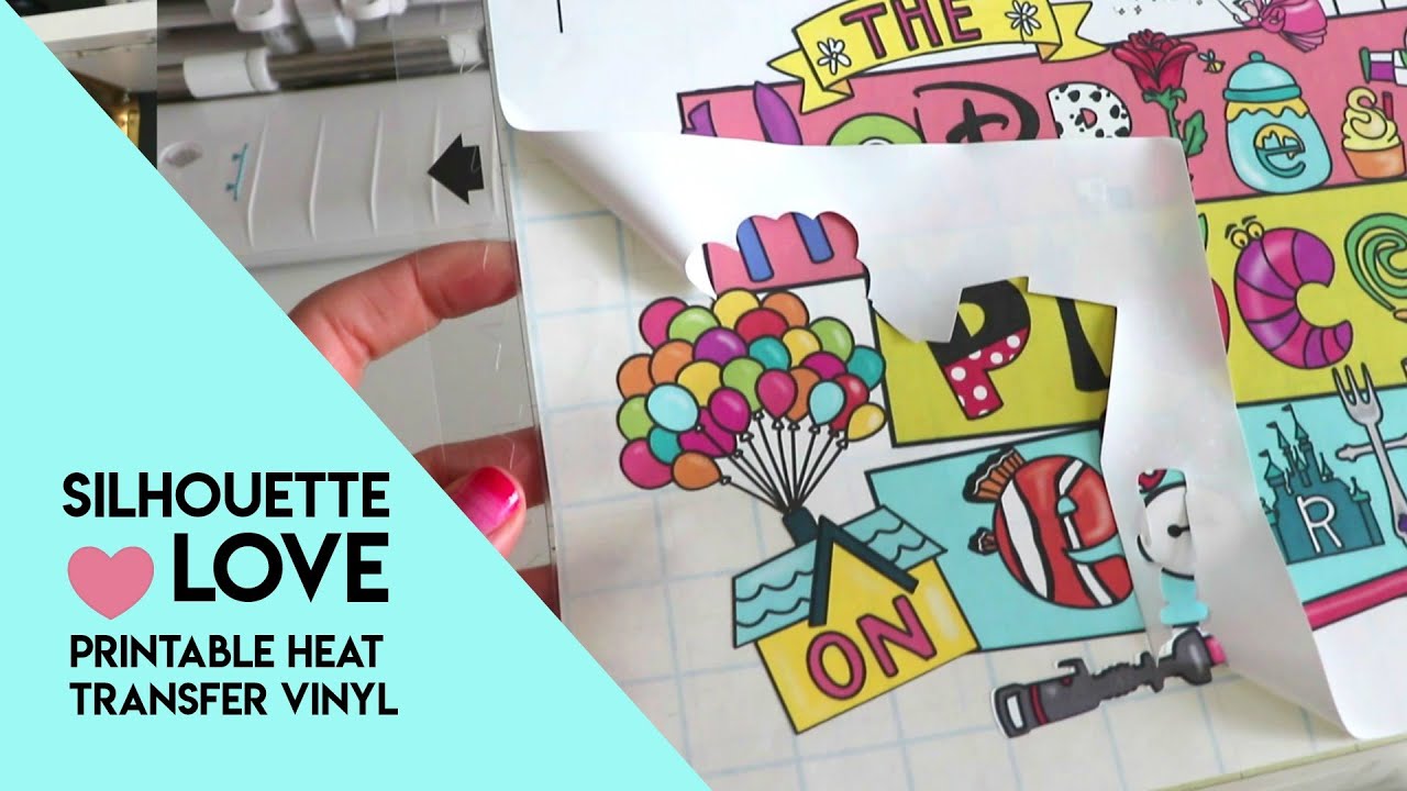 printable heat transfer vinyl silhouette