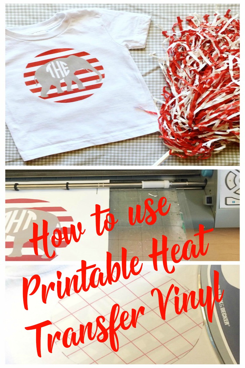 printable heat transfer vinyl silhouette