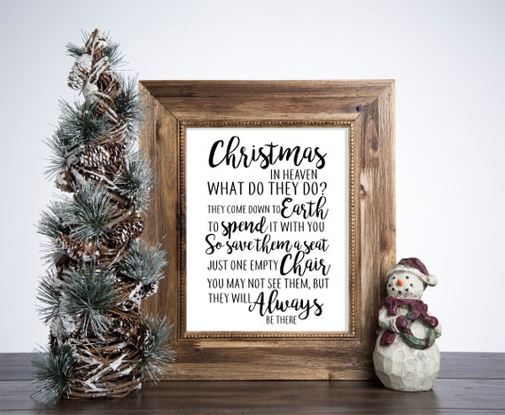 printable heaven christmas