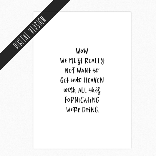 Funny Printable DIY Card For Girlfriend. Naughty Cards. Dirty ...