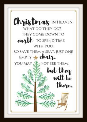 Free Christmas in Heaven Printable You Will Love - Simply September