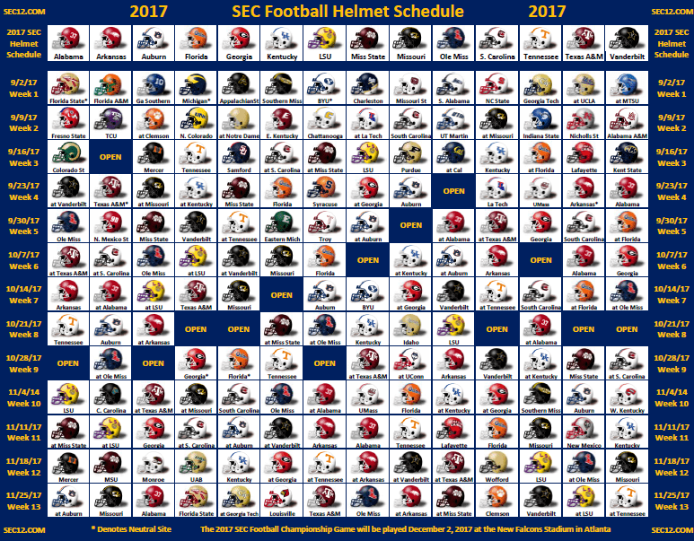 printable helmet schedule 2017