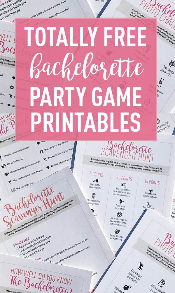 printable hen party games uk