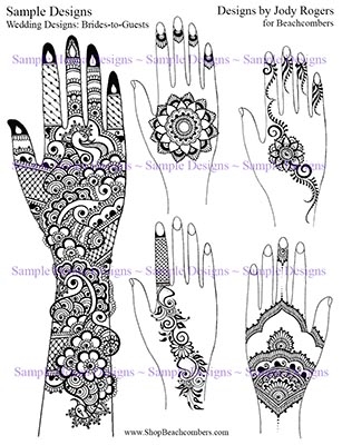 Henna Tattoo Design eBook - Wedding Henna Designs for Brides and ...