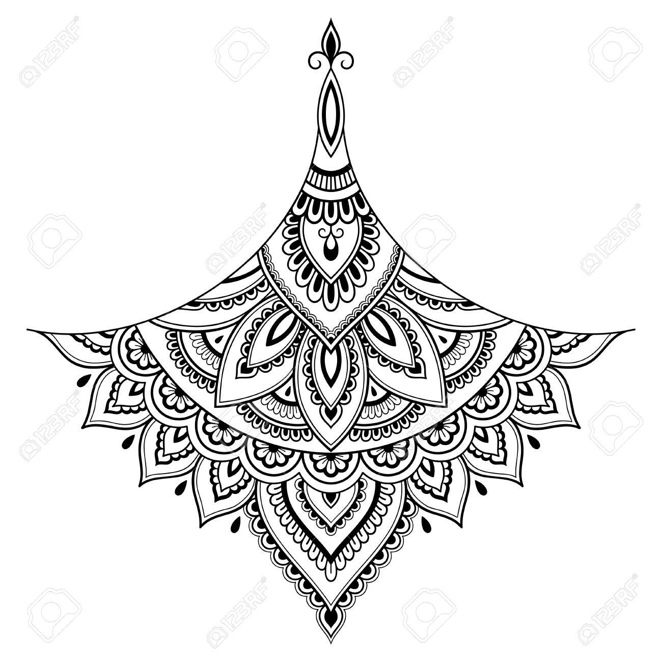 printable henna art