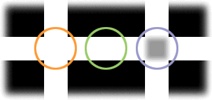 The Hermann Grid Dot Optical Illusion 12 Dot Illusion Optical ...