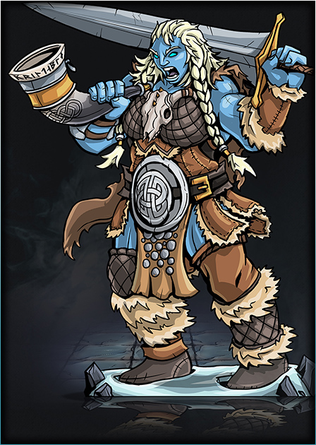 Giant - Frost - 02 mini (Printable Heroes, Patreon) | Papercraft ...
