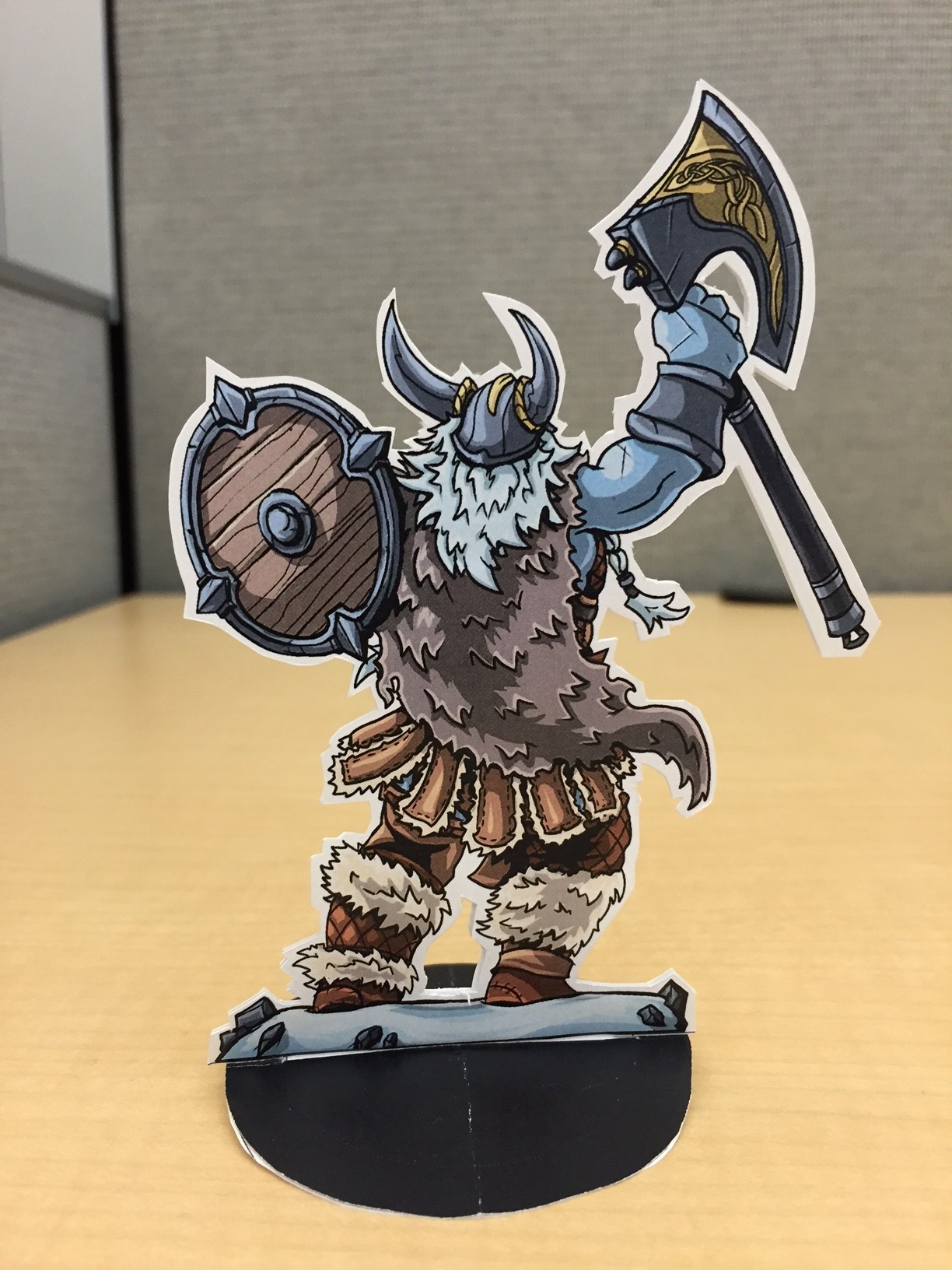 Frost Giant - @printableheroes on Tumblr