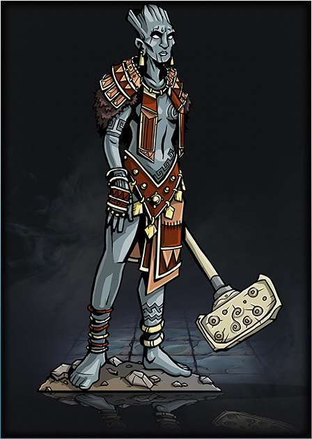 Giant - Stone 01 mini (Printable Heroes, Patreon) | Papercraft ...