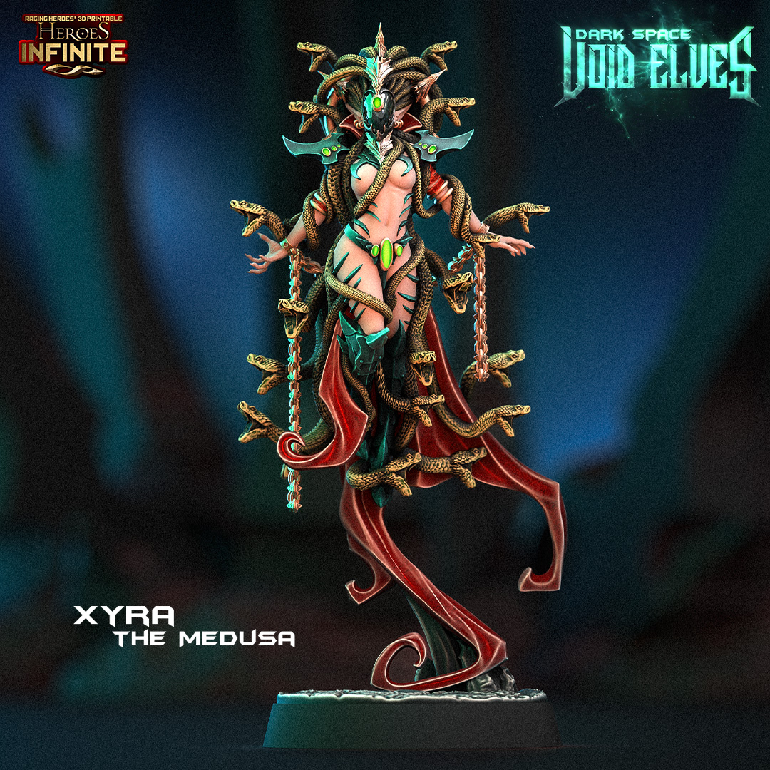 Xyra The Medusa | Miniset.net - Miniatures Collectors Guide