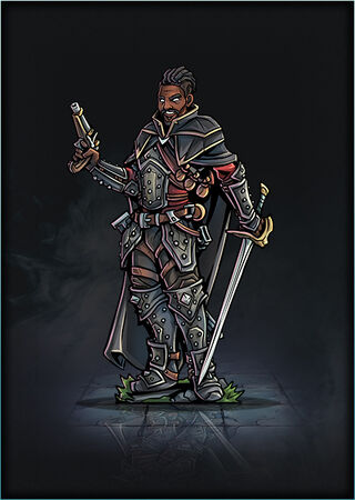Human - Gunslinger - 02 mini (Printable Heroes, Patreon ...