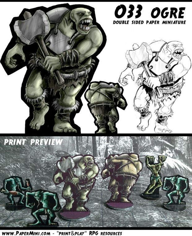 Akashi, Oni Ogre | Miniset.net - Miniatures Collectors Guide