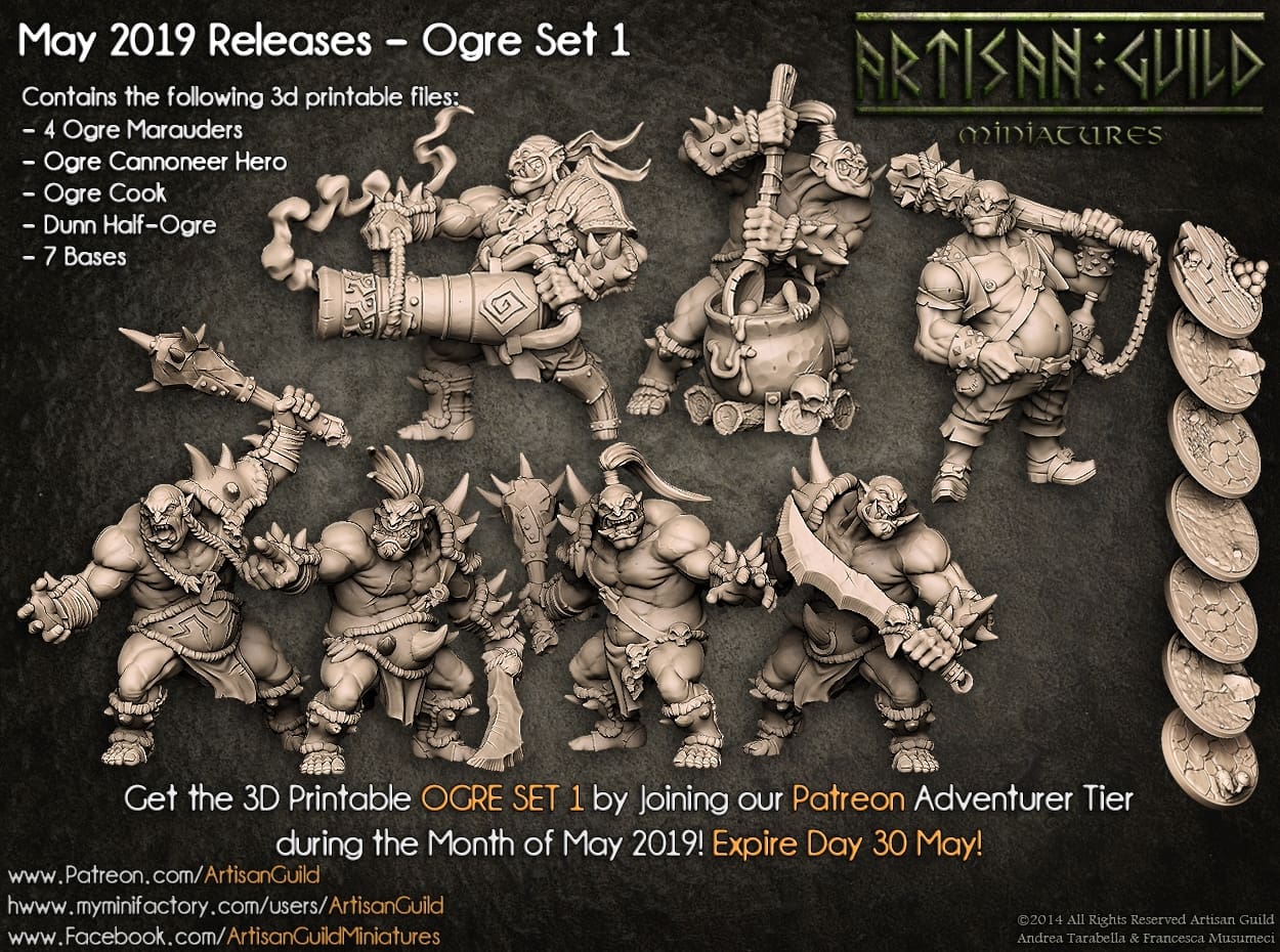 printable heroes ogre