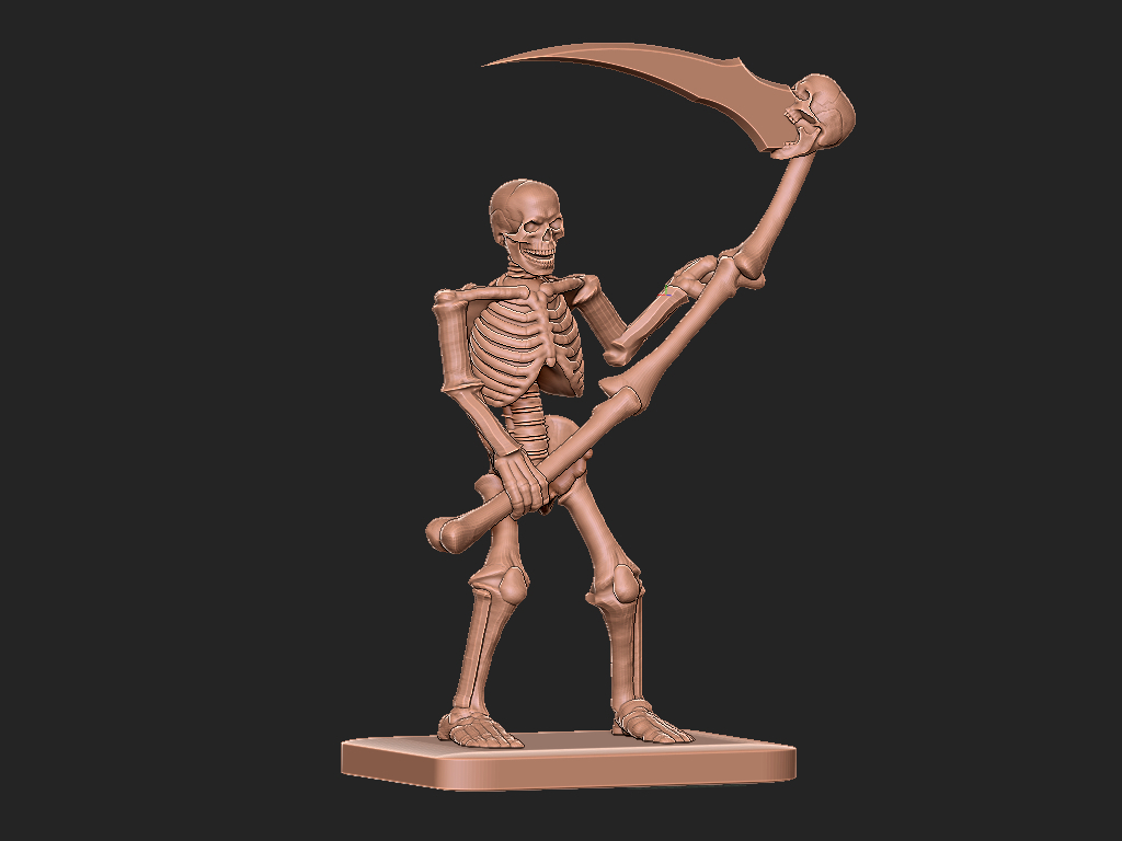 3D Printed Skeleton tribute to HeroQuest by Melic | Pinshape