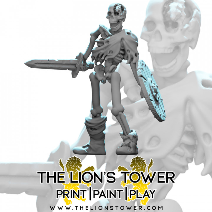 printable heroes skeletons